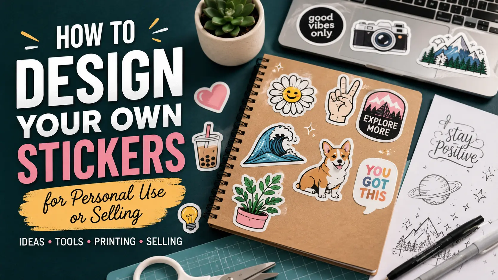 Read more about the article How To Create Sticker Designs People Recognize And Want To Keep